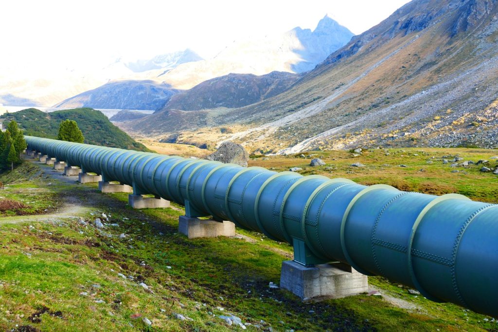 pressure water line, pipeline, tube